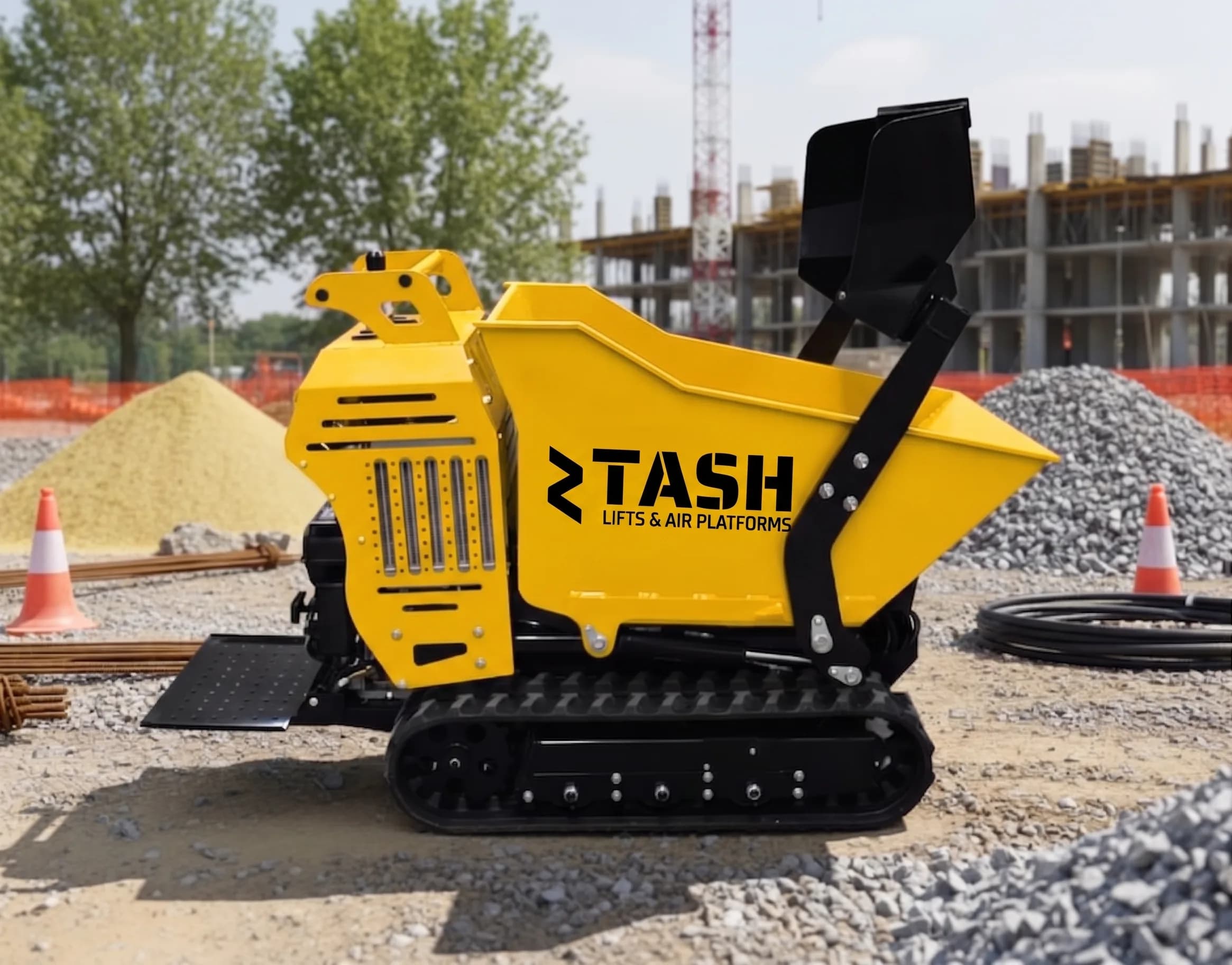 HCD500FL Kepçeli Hidrolik Paletli Dumper