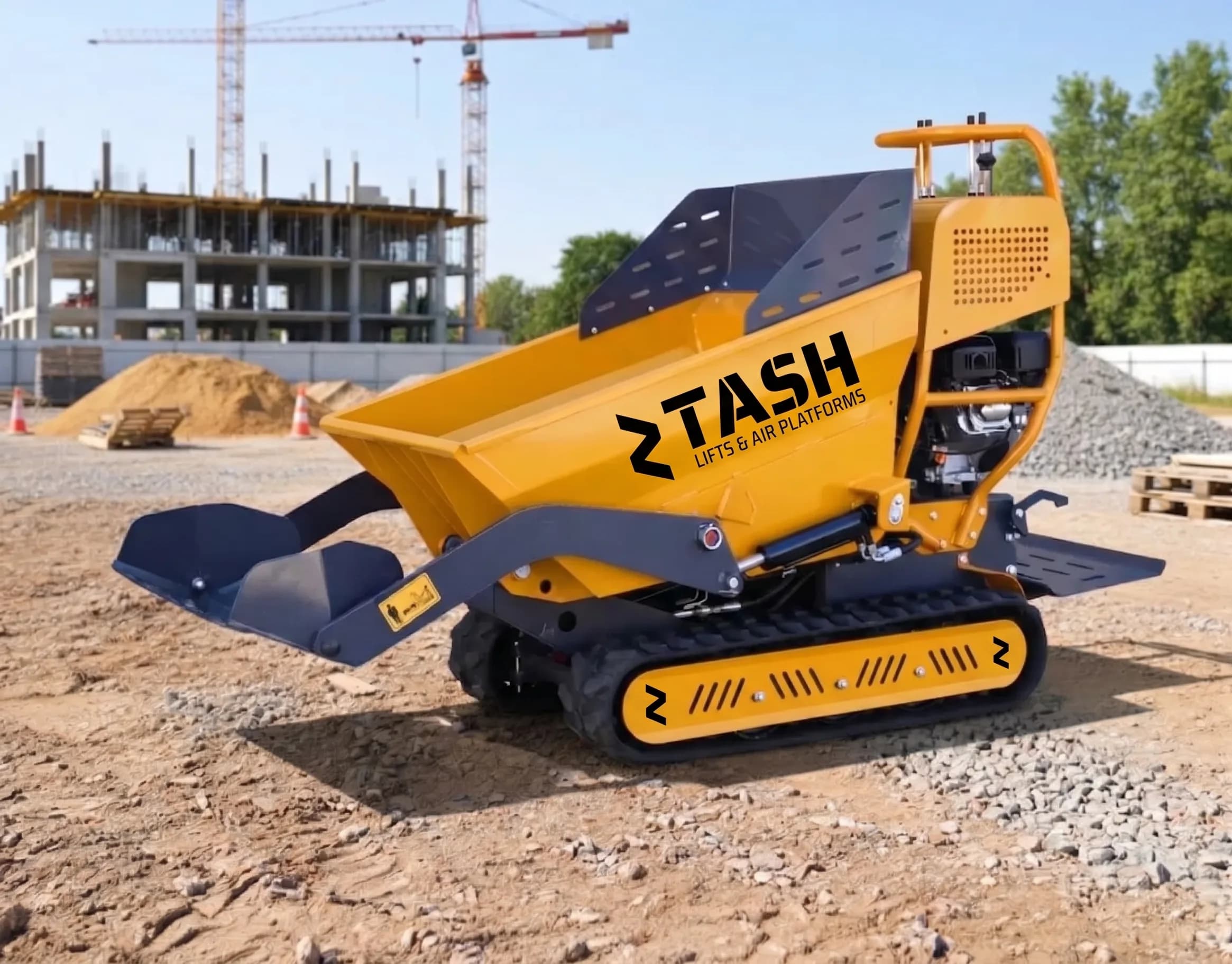 KFD50 Benzinli Paletli Mini Dumper